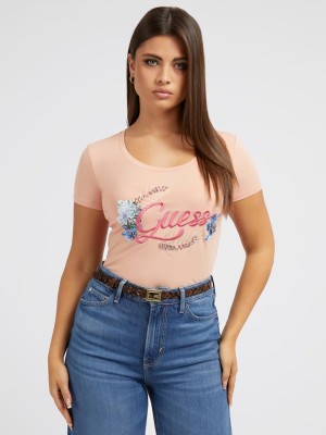 Zdobiony t-shirt logo (XS)