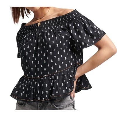 Czarna bluzka wzór (38)