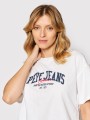 Biały t-shirt logo (S)