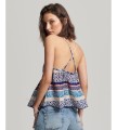 Kolorowy top wzór ramiączka (36)