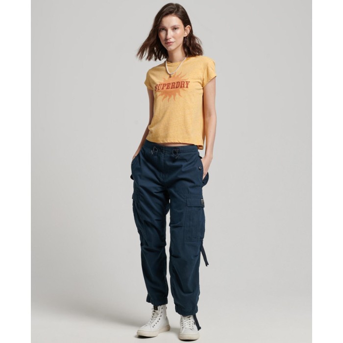 Żółty t-shirt logo (40)