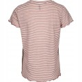 Dwukolorowy t-shirt paski (S)