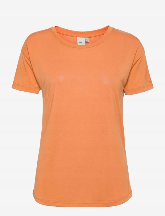 Pomarańczowy gładki t-shirt (S)