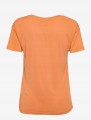 Pomarańczowy gładki t-shirt (S)