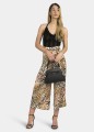 Czarny top odkryte plecy (XS)