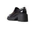 Czarne masywne buty wsuwane (40)
