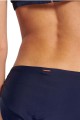 Granatowe gładkie figi kąpielowe (36)