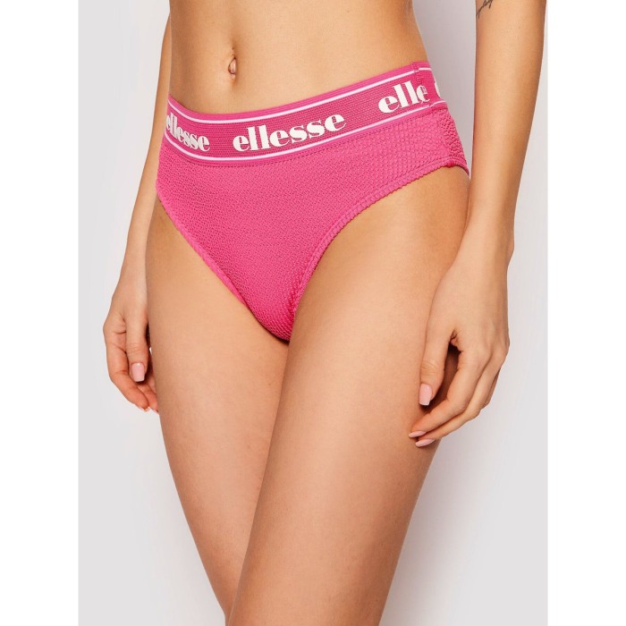 Różowy marszczony dół bikini logo (42)