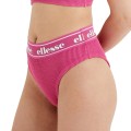 Różowy marszczony dół bikini logo (42)