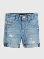 Jeansowe spodenki dziury (3-6M)