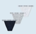 Kolorowe majtki 3pack (XS)
