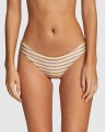Kolorowe figi bikini paski (S)