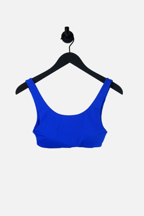 Niebieski top bikini (S)
