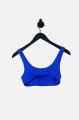 Niebieski top bikini (S)
