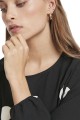 Czarna sukienka grochy (XS)