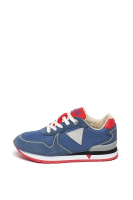 Niebieskie buty sportowe logo (34)