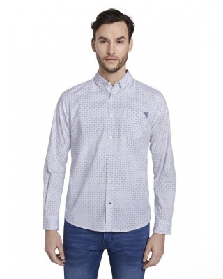 Biała koszula wzór (XL)