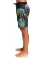 Czarne boardshorty wzór (16L)