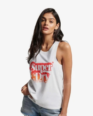 Biała koszulka bez rękawów nadruk (36)