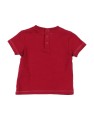 Czerwony t-shirt logo (3-6M)