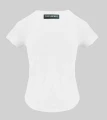 Biały t-shirt nadruk (M)