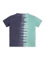 Dwukolorowy t-shirt nadruk (3-6M)
