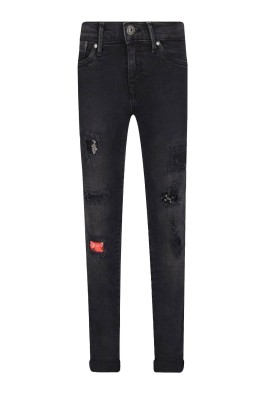 Jeansy skinny cekiny (12L)