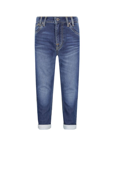 Niebieskie jeansy zamek (14L)