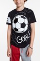 Zdobiony t-shirt wzór (13-14L)