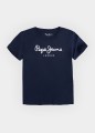 Granatowy t-shirt logo (16L)