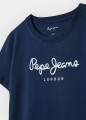 Granatowy t-shirt logo (16L)