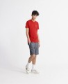 Czerwony t-shirt logo (M)