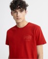 Czerwony t-shirt logo (M)