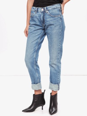 Niebieskie spodnie jeansy (30/30)