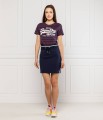 Granatowy t-shirt paski (40)