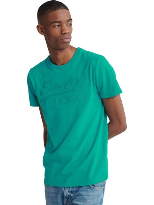 Zielony t-shirt haft (XS)