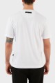 Biały t-shirt print (M)