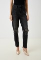 Czarne mom jeans dziury (26)
