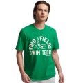 Zielony t-shirt print (XL)