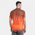 Pomarańczowa koszulka rowerowa wzór (2XL)