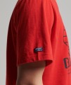 Czerwony t-shirt nadruk (L)