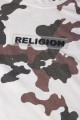 Wzorzysty t-shirt logo (L)