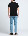 Czarny t-shirt print (M)