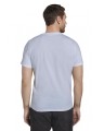 Biały t-shirt nadruk (XL)