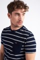 Granatowy t-shirt paski (S)