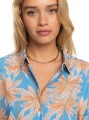 Niebieska wzorzysta koszula (S)