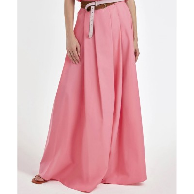 Różowa spódnica maxi (XS)