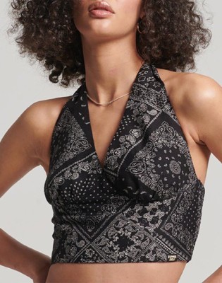 Czarny top odkryte plecy (36)