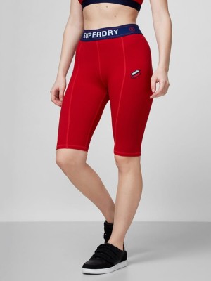 Czerwone legginsy logo (38)