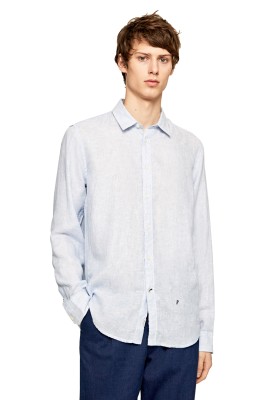 Dwukolorowa koszula paski (M)